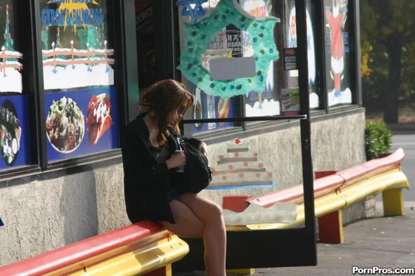 Hot wife Susan R in short skirt picks up a black stranger to cuckold her hubby  - Teen, Cheating, Outdoor, Glasses, Non Nude, Cute  - Photo 2