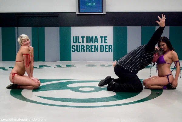 Ultimate Surrender performed by Claire Dames, Vendetta Naked Pictures  - Sports, MILF, Lesbian, BDSM, Bondage, Blonde, Bikini, Short Hair, Redhead, White  - Photo 2