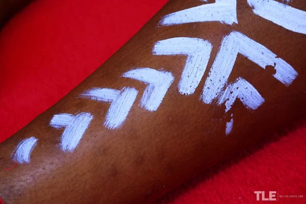 Ebony teen Samantha A uses a honey dipper during a solo masturbation session  - Ebony, Hairy, Face, African, Nipples, Close Up, Big Tits, Teen, Babe, Model  - Photo 1