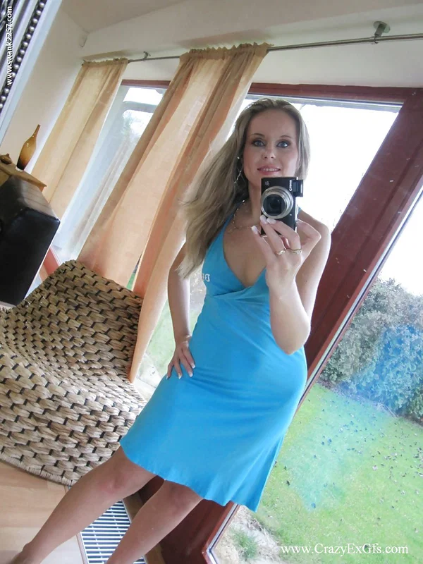 Blonde babe with tiny tits Candra Smith stripping and picturing herself  - Selfie, Girlfriend, Babe, Skirt, Beautiful, Spreading, Tiny Tits, Solo, Pussy  - Photo 4