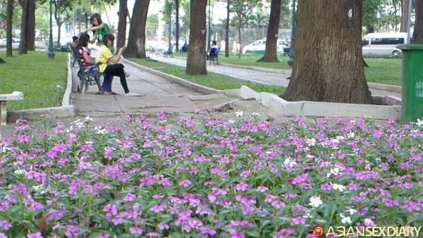 Asian Sex Diary My C  - Asian, Missionary, Hairy, Public, Amateur, POV, Jeans, Clothed, Outdoor, Panties  - Photo 15