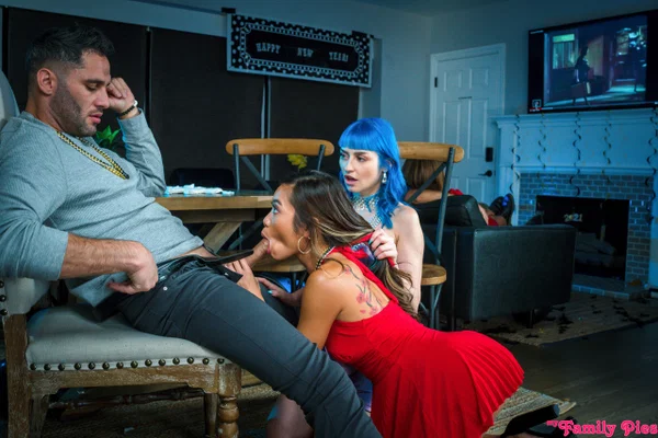 Saucy teens Jewelz Blu & Vina Sky blow and fuck a dick in a hot 3some  - Party, Family, German, Asian, Groupsex, Stepmom, Uniform, Cumshot, Reality, Pussy  - Photo 5