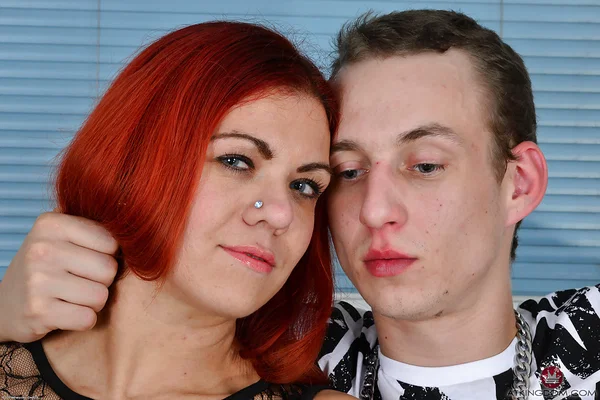 Redhead first timer Corazon Del Angel parking hairy twat atop cock  - Amateur, Hardcore, Hairy, Redhead, Ass, Cowgirl, Blowjob, Piercing, Pussy, Ball Licking  - Photo 1