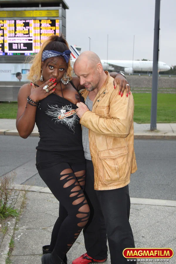 Ebony slut Josy Black hooks up on the street for a public suck and fuck  - Public, Ebony, Ass Fucking, African, Outdoor, European, Cowgirl, Hardcore, Blowjob, Ass  - Photo 1