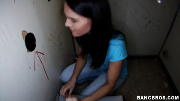 Brunette babe with amazing boobs Jennifer Dark gets banged through a gloryhole  - Gloryhole, Handjob, Big Cock, Czech, Fake Tits, Blowjob, Big Tits, Sexy, Hardcore, Pornstar  - Photo 1