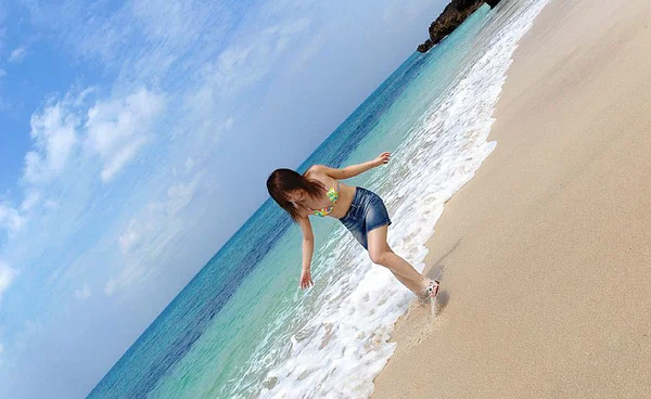Japanese teen Chikaho Ito models non nude at the beach in a bikini  - Non Nude, Teen, Beach, Cute, Japanese, Asian, Close Up, Outdoor, MILF, Babe  - Photo 3