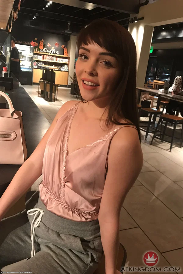 Young solo girl Aliya Brynn lifts up her skirt for upskirt action in public  - Girlfriend, Pussy, Amateur, Feet, Panties, Upskirt, Close Up, Clothed, Step Sister, Perfect  - Photo 17