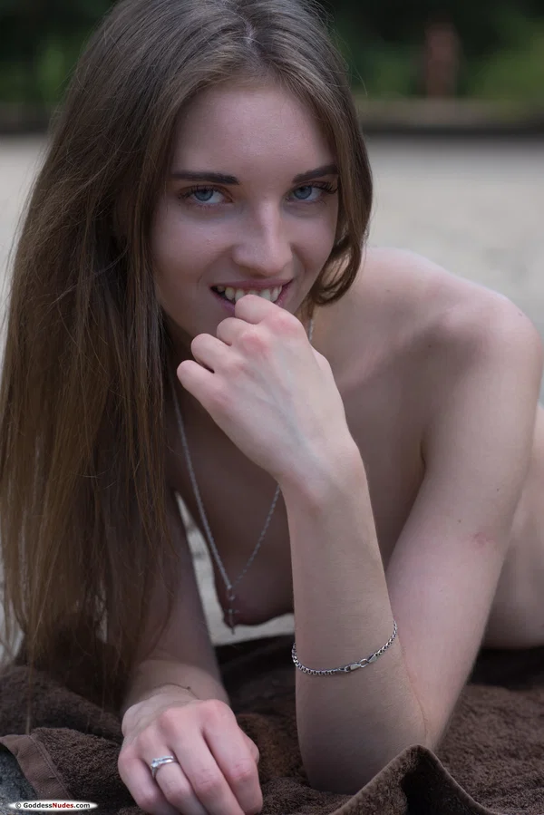 Goddess Nudes performed by Viviann Hot Gallery  - Teen, Tiny Tits, Nipples, Outdoor, Pussy, Glamour, Upskirt, Spreading, Shaved, Asshole  - Photo 10
