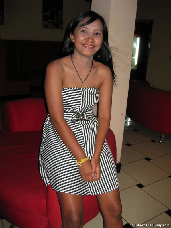 Thai cutie Pla offers up her bald pussy to a visiting sex tourist  - POV, Teen, Close Up, Asian, Ass, Clothed, Ass Fucking, Pussy, Brunette, Shaved  - Photo 1