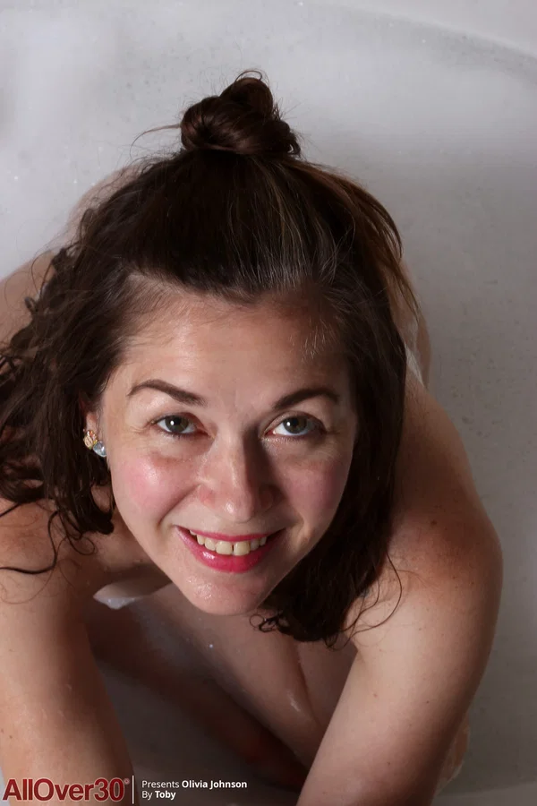 All Over 30 starring Olivia Johnson Naked Pics  - Mature, Bath, Hairy, Wet, Amateur, Panties, Spreading, Pussy, Feet, Lingerie  - Photo 12