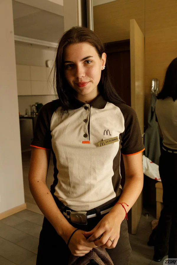 Sexy amateur Vero Biketi takes off her work outfit & shows off her round ass  - Amateur, Solo, Beautiful, Babe, Non Nude  - Photo 1