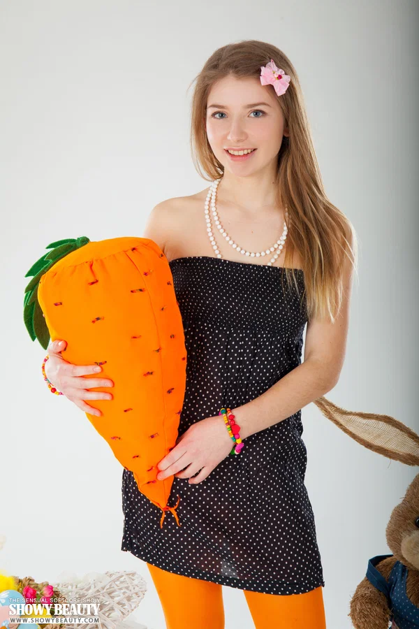 Sweet teen Verona doffs a black dress and orange hose for a nude solo shoot  - Teen, Babe, Ass, Pantyhose, Feet, Spreading, Panties, Shaved, Pussy, Tiny Tits  - Photo 2