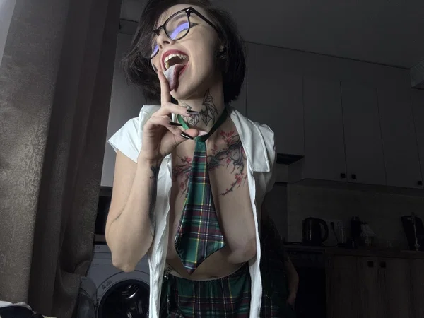 OnlyFans Beatrice Bell Beatrice Bell  - Glasses, Schoolgirl, Big Tits, Short Hair, Ass, Stockings, Brunette, Non Nude, PAWG, Glamour  - Photo 10