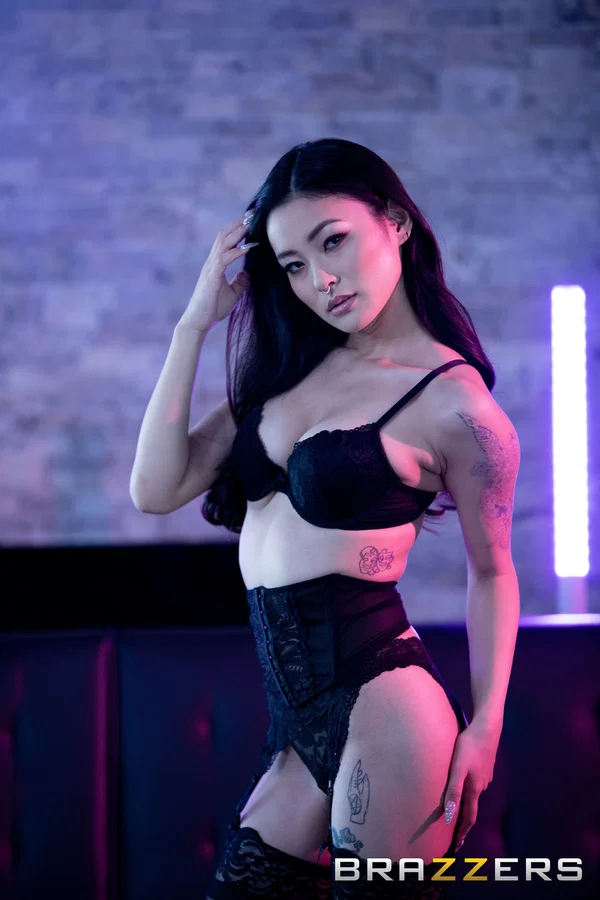 Sexy Asian babe in lingerie getting demolished by Manuel Ferrara  - Japanese, Asian, Lingerie, Tattoo, Pornstar, Tall, Cum In Mouth, Teen, Piercing, Ass Fucking  - Photo 2