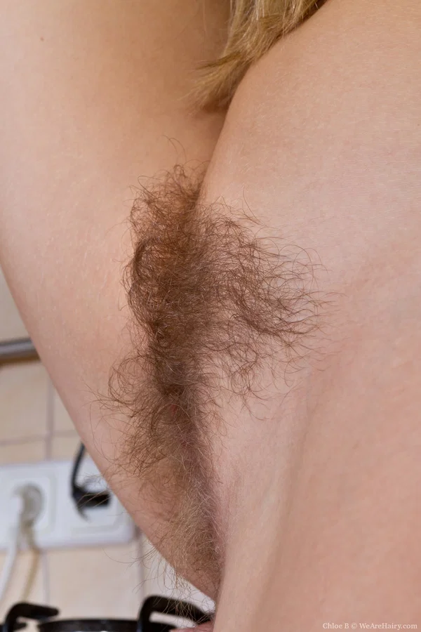 Hot MILF in a yellow outfit Chloe B flaunts her hairy pussy in a kitchen strip  - Australian, Hairy, Asshole, Amateur, Natural Tits, Redhead, Kitchen, Close Up, Pigtails, Ass  - Photo 16