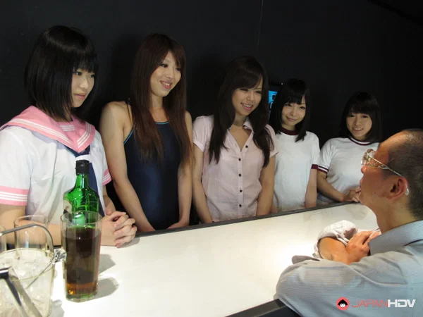 Cute Japanese teens participate in a wild Asian orgy in the nightclub  - Japanese, Party, Schoolgirl, Asian, Hairy, Secretary, Spreading, Short Hair, Pussy, Perfect  - Photo 1