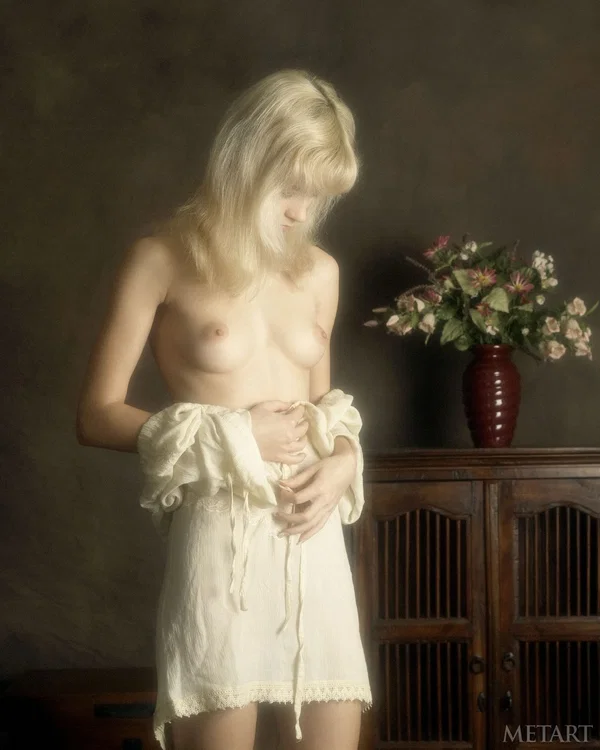 Met Art featuring Jane A XXX Pics  - Teen, Glamour, Skinny, Tiny Tits, Beautiful, Close Up, Babe, Skirt, Blonde, Cute  - Photo 8