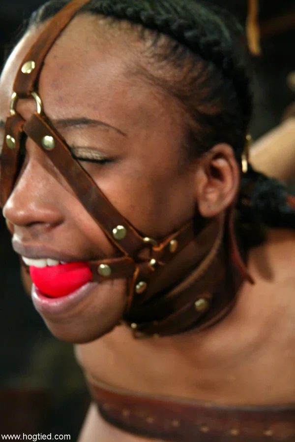 Busty Ebony babe Yellow Kitty gets punished with a vibrator in bondage  - Ebony, Bondage, BDSM, African, Fetish, Amateur, MILF, Big Tits, Close Up, Face  - Photo 14