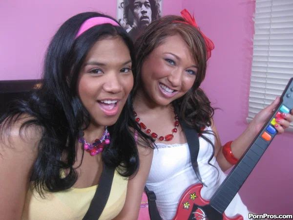 Sassy sweeties Jesse & Emy flaunt petite oiled ass while playing in toy car  - Teen, Asian, Cute, Pool, Reality, Ass, Outdoor, Lesbian, Upskirt, Skirt  - Photo 7