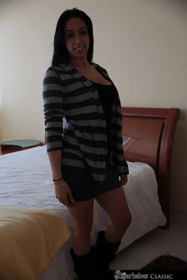 Hot Latina Nadia Lopez bares her big boobs in a reverse cowgirl cock ride & BJ  - MILF, Latina, Shower, Reality, Natural Tits, Big Tits, Amateur, Titjob, Cowgirl, Undressing  - Photo 1