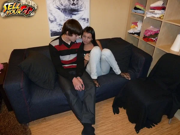 Amateur hottie fucks an older guy to solve her and her bf's money problems  - Teen, Amateur, Schoolgirl, Cute, European, Spreading  - Photo 2