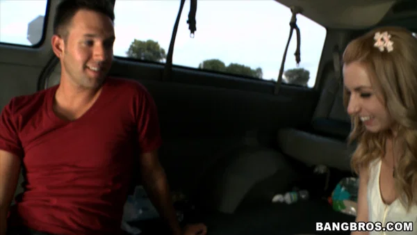 Petite pornstar Lexi Belle gets her pussy stuffed in the backseat  - Teen, Petite, Outdoor, Curly, Blonde, Cowgirl, Clothed, Ass, Hardcore, Reality  - Photo 16