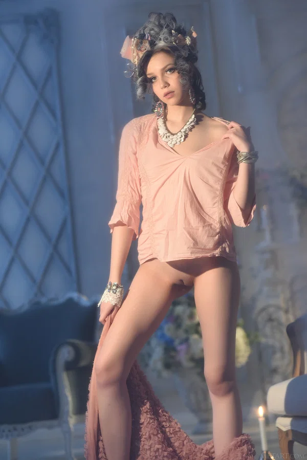 Russian beauty Lily Sands gets rid of her hot dress & poses naked  - Italian, Babe, Perfect, Glamour, Teen, Russian, Model, Sexy, Shaved, Cute  - Photo 14