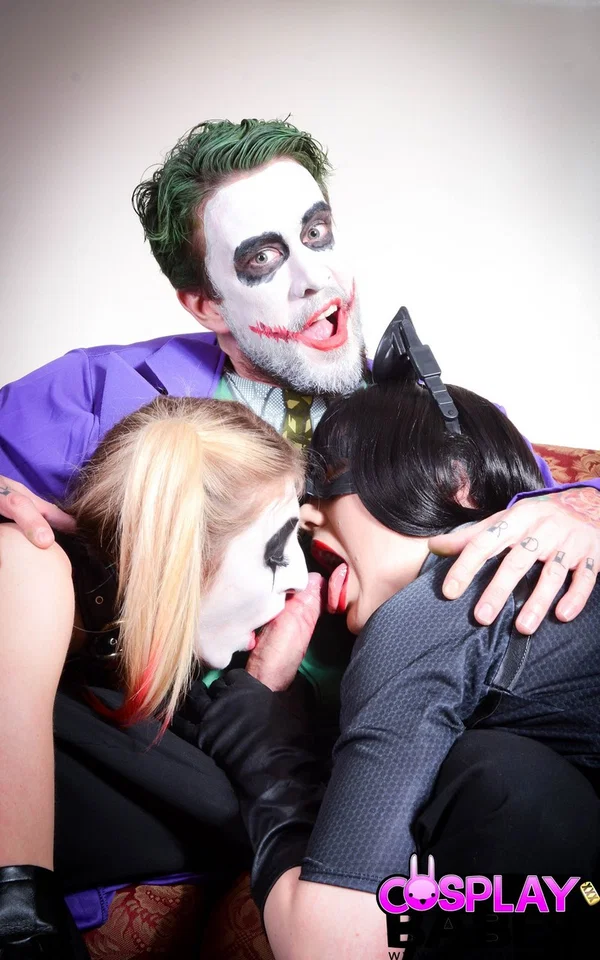 Bi girls Tina Kay & Jessica Jensen takes part in a cosplay themed threesome  - Cosplay, Fetish, European, Groupsex, Threesome, Cowgirl, British, Ass Fucking, Pussy Licking, Blowjob  - Photo 3