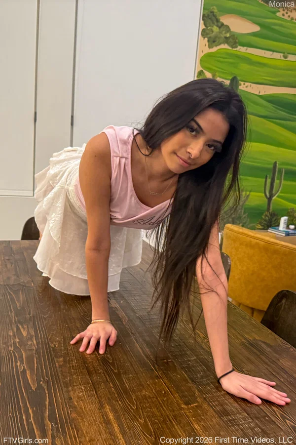 FTV Girls Monica  - Petite, Latina, Gym, Public, White, Amateur, Babe, Beautiful, Solo, Glamour  - Photo 9