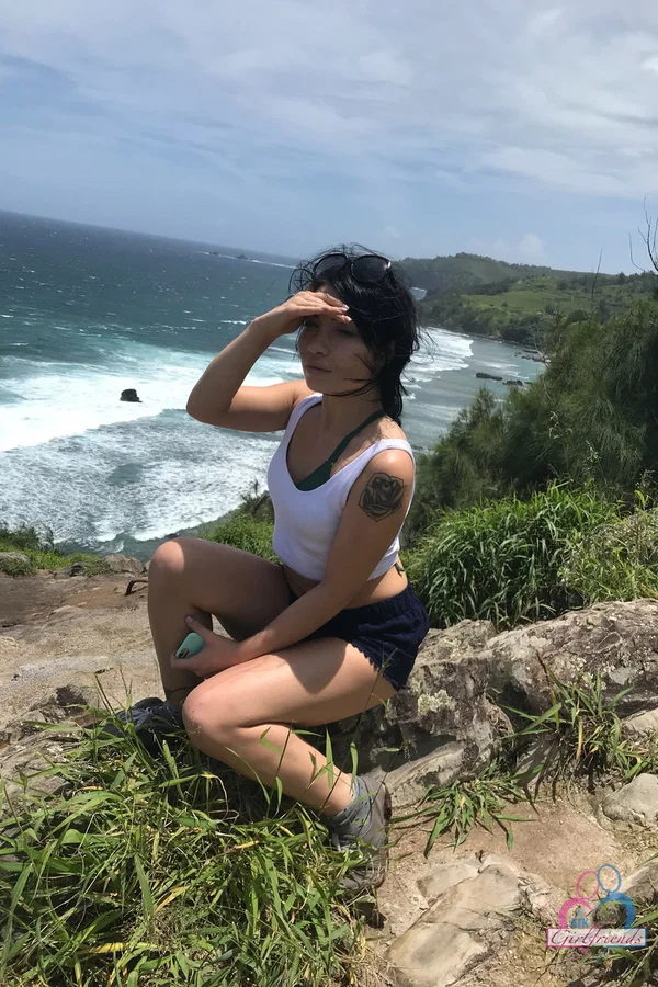 Brunette babe Rina Ellis shows off her big booty in a sexy compilation  - Public, Asian, Amateur, Beach, Outdoor, Ass, Clothed, Petite, Panties, Shorts  - Photo 12
