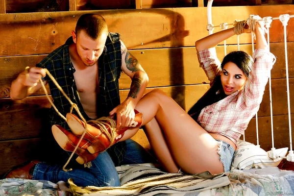 Hot brunette in bondage Missy Martinez enjoys rough doggystyle fucking  - Latina, Hardcore, Reality, Ass Fucking, Cowgirl, Cum In Mouth, Big Tits, Boots, Pussy Licking, Blowjob  - Photo 3