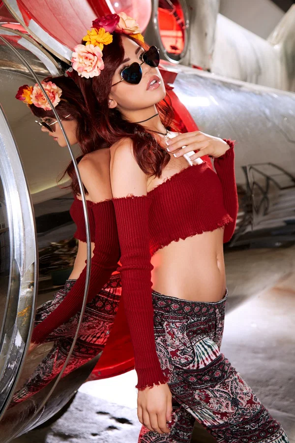 Pretty petite babe Sabina Rouge shows off her small tits and her shaved pussy  - Centerfold, Redhead, Shaved, Natural Tits, Glasses, High Heels, Teen, Ass, Tiny Tits, Pussy  - Photo 18