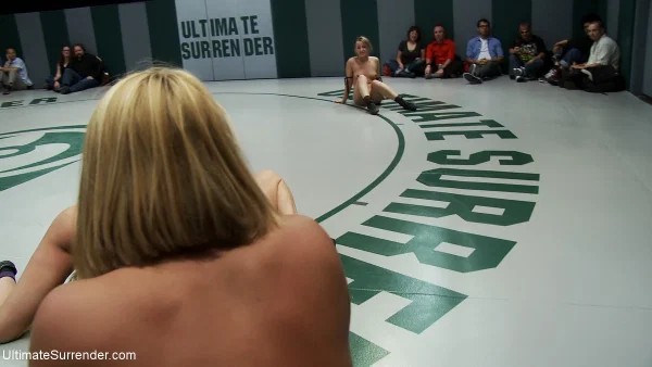 Lesbian wrestlers Dia Zerva and Jessie Cox have a catfight while naked  - Sports, MILF, Fetish, Amateur, Tiny Tits, BDSM, Lesbian, Bondage, Blonde, Fake Tits  - Photo 19