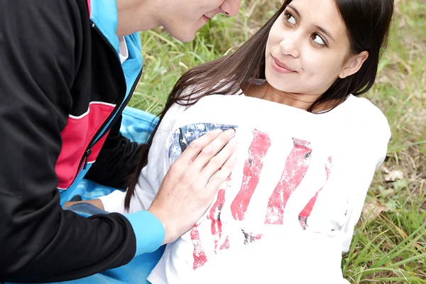 Amazingly lovely brunette teen gets her shaved cunt cocked up outdoor  - Teen, Outdoor, Handjob, Hardcore, Fingering, Ass Fucking, Big Tits, Jeans, Ass, Reality  - Photo 1