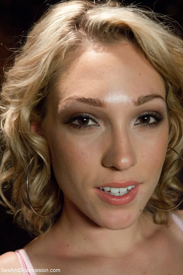 19 year old white girl Lily LaBeau finds herself being orally used in bondage  - Bondage, Nipples, Panties, Blonde, BDSM, Blowjob, Cameltoe, Piercing, Face, Teen  - Photo 2