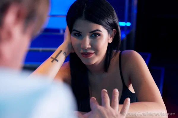 Dark haired teen Lady Dee has sex inside a club with a bartender  - Anal, Teen, Czech, Skinny, Ass Fucking, Hardcore, Pussy Licking, Doggy Style, Reality, Blowjob  - Photo 3
