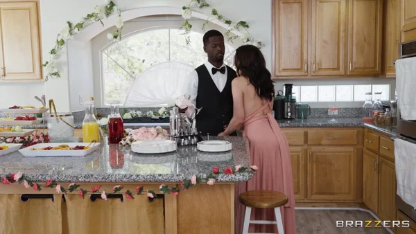 Naughty bridesmaid Whitney Wright has wild interracial sex with a bartender  - Wedding, Interracial, Emo, Blowjob, Cowgirl, Non Nude, Reality, Pornstar, Brunette, Pussy  - Photo 2