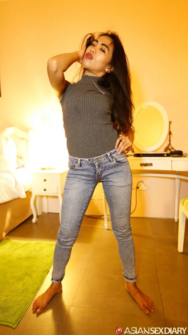 Asian babe with tiny tits Winda B enjoys some POV doggystyle sex  - Skinny, Hairy, Spanish, Asian, Tall, Sexy, Amateur  - Photo 8