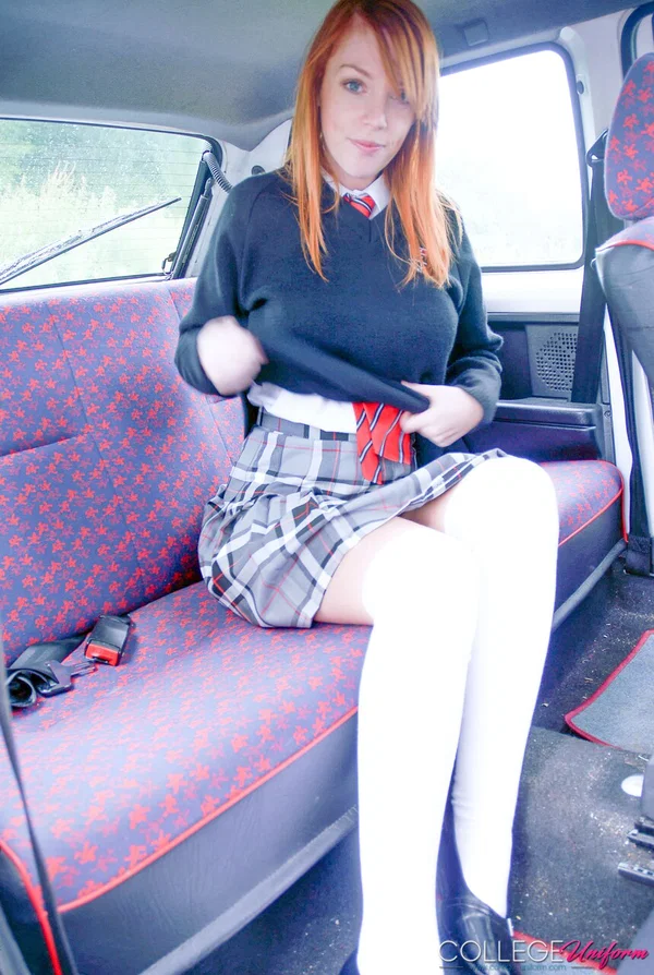 College Uniform starring Fi Stevens Porn Pics  - Schoolgirl, Redhead, College, Uniform, White  - Photo 9