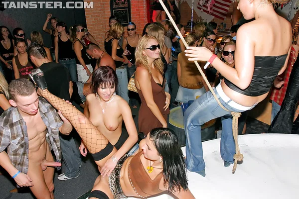 Wet MILFs with seductive bodies enjoy a wild orgy at the night club party  - Party, MILF, Groupsex, Skirt, Big Tits, Ass Fucking, Blowjob, Ass, Fingering, Stockings  - Photo 14