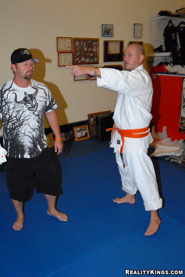 Martial arts workout ends up with sex with famous busty milf  - Sports, MILF, Seduction, Reality, Big Tits, Hardcore, Cumshot, Facial, Shaved, Blowjob  - Photo 1