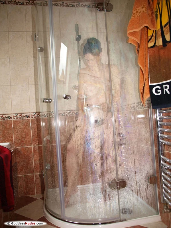 Goddess Nudes starring Eva XXX Pics  - Shower, Bath, Teen, Hairy, Beautiful, Tiny Tits, Wet, Spreading, Close Up, Glamour  - Photo 3