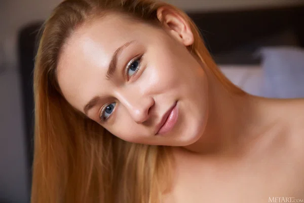 Skinny teen Jenny Wild doffs her dress and exposes her small soft muff  - Babe, Feet, Beautiful, Teen, Czech, Glamour, Blonde, Sexy, Cute, Solo  - Photo 21