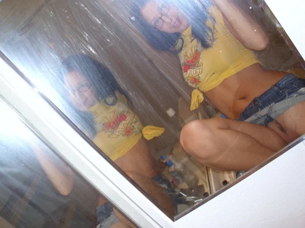 Nerdy teen babe Cydella Stones teases with her big tits in a solo  - Selfie, Close Up, Glasses, Teen, Amateur, Big Tits, Solo, PAWG, Ass, Beautiful  - Photo 17
