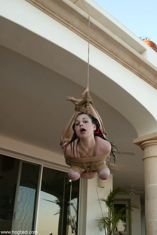Amateur brunette Jenni Lee gets hogtied for toying in a rough BDSM scene  - Bondage, BDSM, Mature, MILF, Petite, Skinny, Redhead, Tall, Blonde, Brunette  - Photo 18