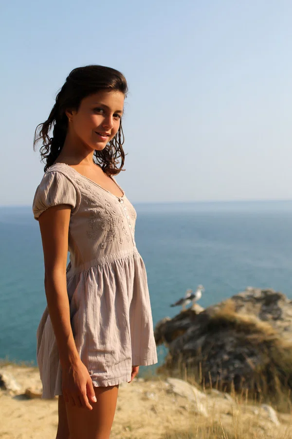 Beautiful Ukrainian babe Divina A shows off her big ass all nude outdoors  - Beach, Tiny Tits, Petite, Cute, Teen, Ukrainian, Outdoor, Dress, Sexy, Perfect  - Photo 1