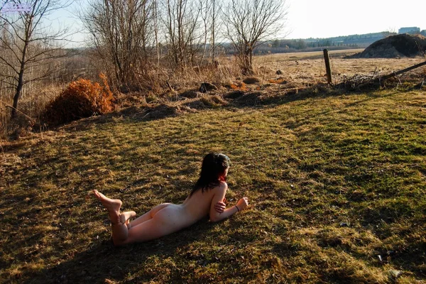 Karups Hometown Amateurs featuring Sabrina Dorota Naked Images  - Teen, Amateur, Outdoor, Cute, Big Tits, Natural Tits, Shorts, Undressing, Beautiful, Tattoo  - Photo 19