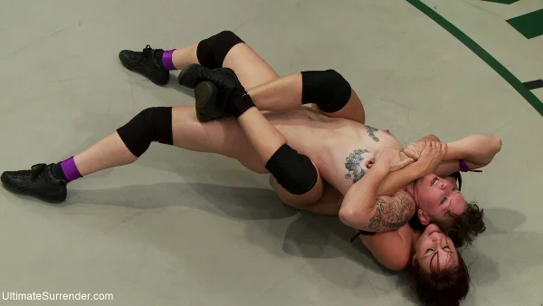 Bella Rossi and Sahara Rain participate in a lesbian wrestling match  - Mom, Sports, MILF, Redhead, Lesbian, Petite, Pussy, Big Tits, Natural Tits, White  - Photo 14