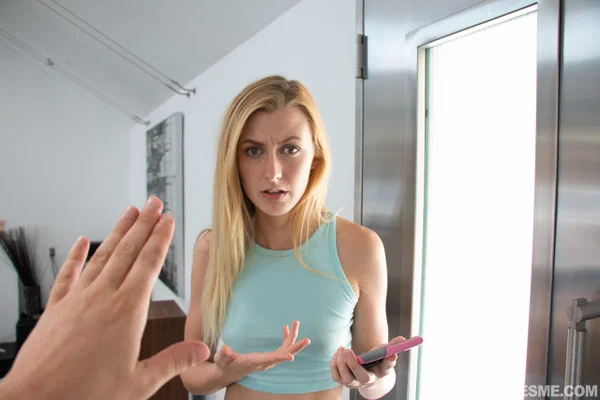 Slutty blonde Alexa teases stepbrother until he fucks her & serves up a facial  - POV, Facial, Family, Teen, Step Sister, Missionary, Blonde, Pussy, Spreading, Cute  - Photo 9