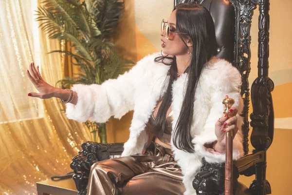 Busty French lady Anissa Kate gets her holes fucked on her throne  - Big Cock, French, Anal, Latina, Pretty, Big Tits, Brunette, Ass, Blowjob, Natural Tits  - Photo 1
